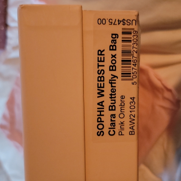 Sophia Webster acrylic clutch/purse pink - Picture 9 of 11